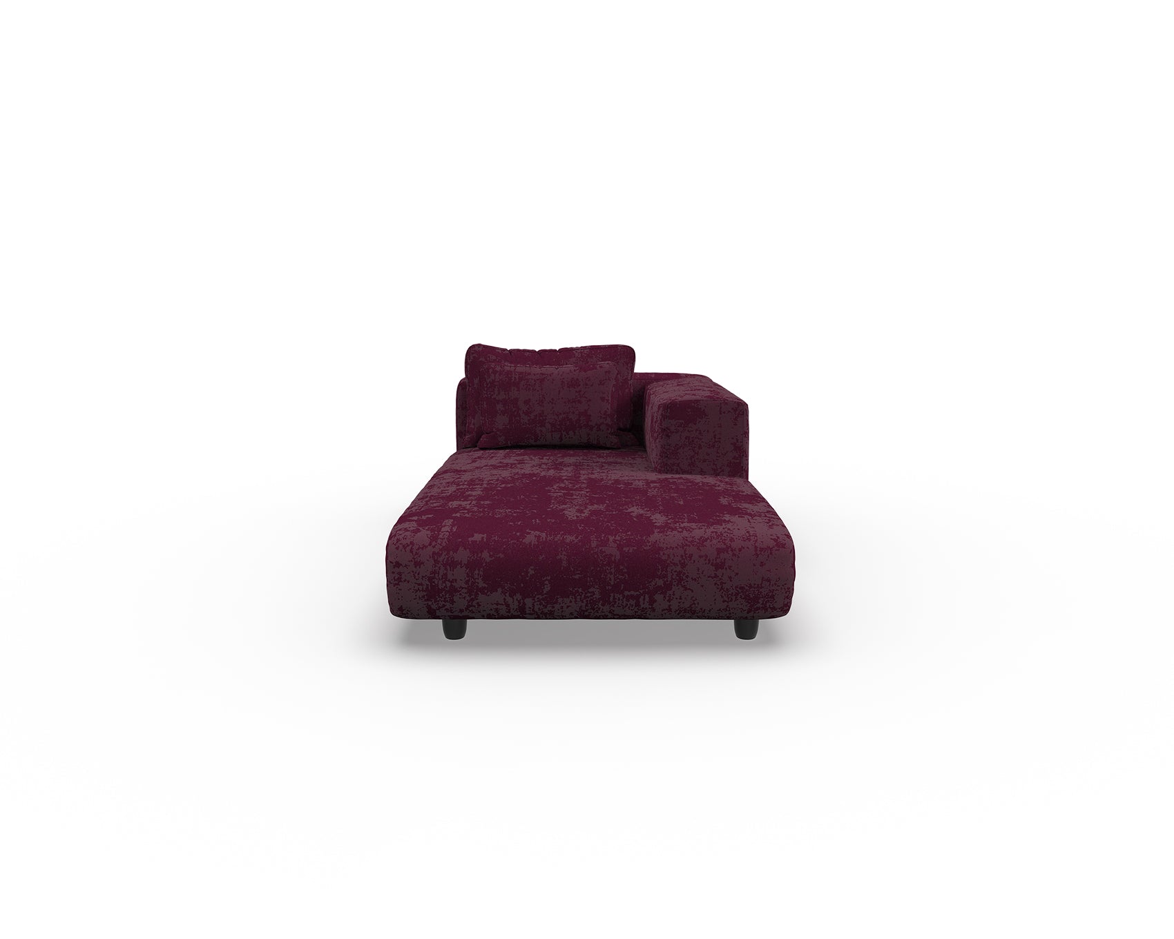 Plum Sofa Right Chaise (XL)